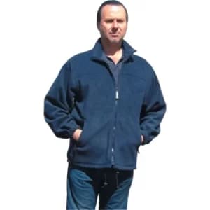 RK36 XL Navy Polar Fleece Jacket