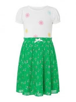 Monsoon Girls S.E.W Grace Top And Skirt Set - Green