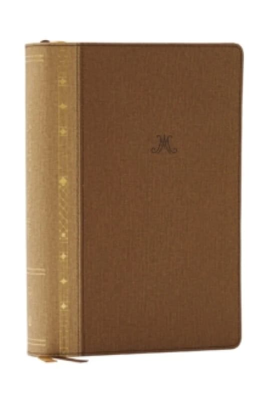 Alexander Maclaren Study Bible: Encouragement and Insights for a Christ-Centered Life (NKJV, Brown Leathersoft, Comfort Print) Leather / fine binding