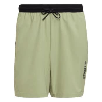 adidas Terrex Liteflex Hiking Shorts Mens - Magic Lime / Black