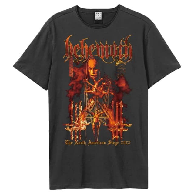 Amplified Amplified Men Puppet Master Behemoth T-Shirt in Charcoal Size: 3X-Large Charcoal XXXL Male 5063750277226