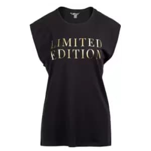 Golddigga Fashion Vest Womens - Black