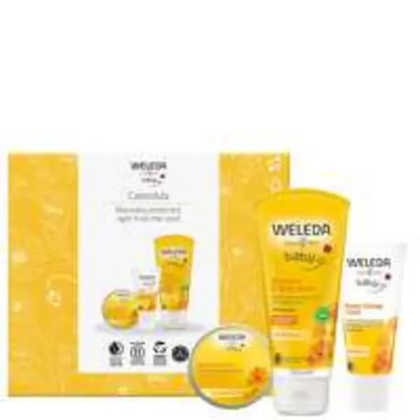 Weleda Mother and Child Calendula Baby Skincare Gift Set