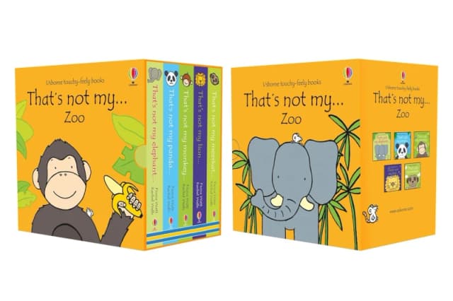 Usborne Thats not my Zoo Collection 5 Books Box Set Elephant, Panda, Meerkat Usborne Publishing Ltd Books