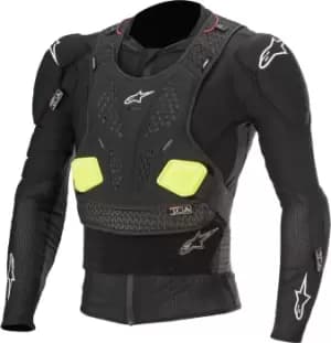 Alpinestars Bionic Pro V2 Protector Jacket, black-yellow Size M black-yellow, Size M