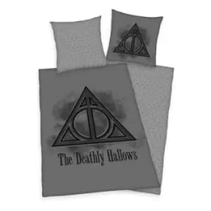 Harry Potter Duvet Set The Deathly Hallows 135 x 200cm / 80 x 80 cm