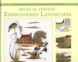 Helen M Stevens embroidered landscapes by Helen M Stevens