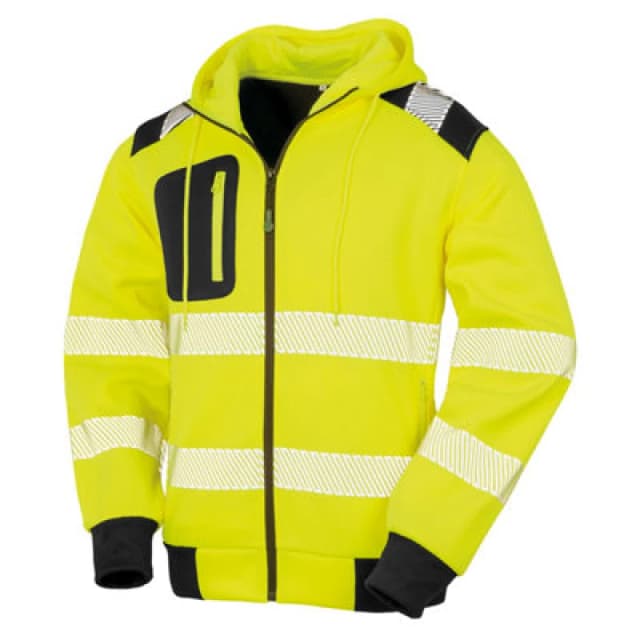 Result Result Men Safety Hoodie in Yellow Size: 2X-large Yellow XXL Male 5059699641990