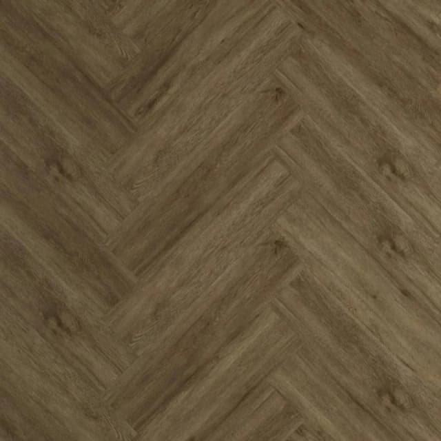 ENER-J SPC Herringbone Vinyl Flooring 6mm Chestnut Oak 625x125mm in Light Oak Light Oak Unisex