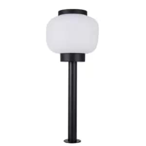 Lamtam Outdoor Bollard Black, Opal, IP44