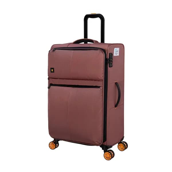 IT Luggage Lykke W3BZ2 Soft Shell Medium Deep Pink Suitcase