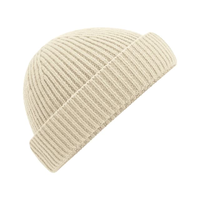 Beechfield Beechfield Men Harbour Fisherman Beanie in Light Beige Light Beige One Size Male 5063300060728
