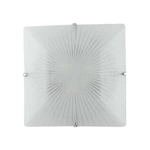 Fan Europe ISIDE 3 Light Flush Ceiling Light White 40x40cm