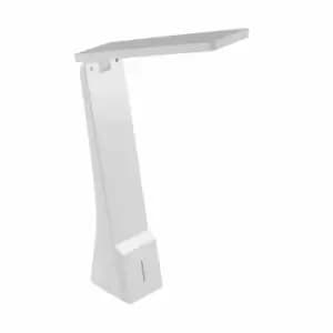 Eglo White Desk Lamp With Touch-Dimming And 3-Step Dimming
