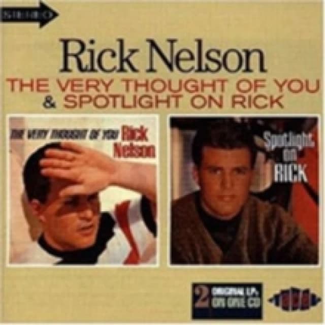 The Very Thought Of You/Spotlight On Rick CD / Album