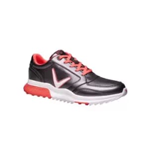 Callaway 2022 Lady AURORA Golf Shoes CHARCOAL/CORAL - UK5