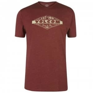 Volcom Volcom Mens Printed T-Shirt - Run HTH