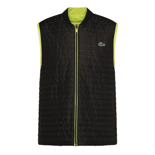 Lacoste Lightweight Reversible Padded Vest Black male S/M