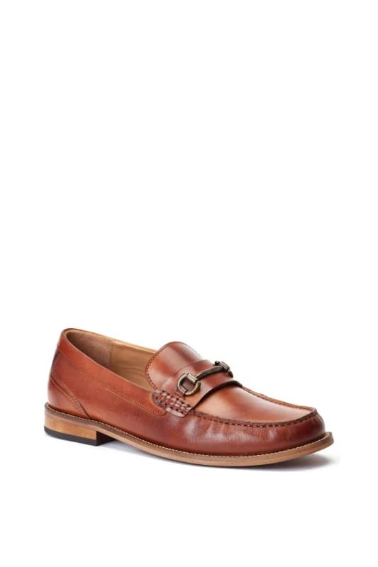 Base London Base London Men Madison Loafer in Brown Size: 10 Brown 10 Male 5038538366805