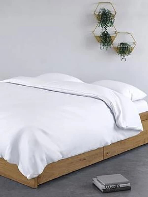 Panda 100% Bamboo Duvet Cover Urban Grey - Super King 7.87099E+11