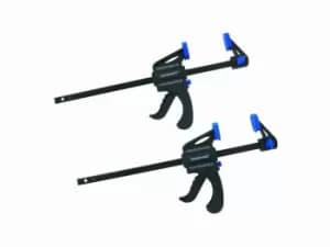 Silverline 250115 Mini Clamps 2pk 150mm