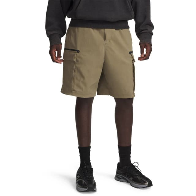 Under Armour Mens Utility Performance Gym Shorts Brown male S