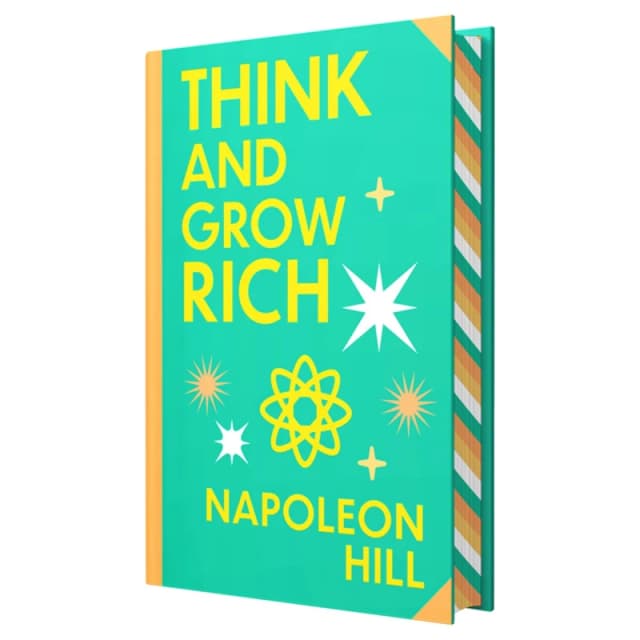 Think And Grow Rich Napoleon Hill Wilco Classics Sprayed Edge Premium Hardback Edition Book Napoleon Hill Books