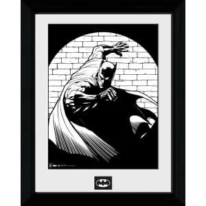Batman Spotlight Framed Print