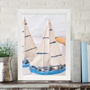 BC11143609821 Multicolor Decorative Framed MDF Painting