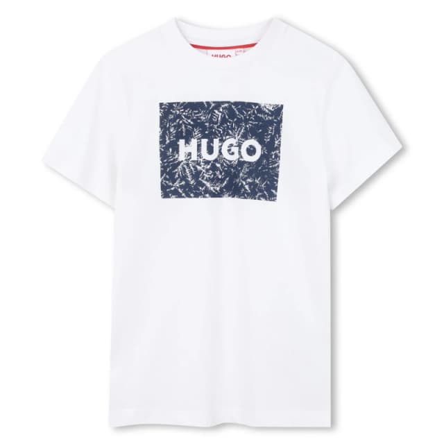 Hugo SS T Shirt Jn63 - White Male 5 - 6 Years