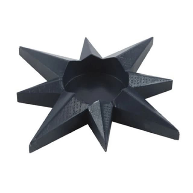 Something Different Something Different Star Tealight Holder in Navy Navy One Size Unisex 5063806402756