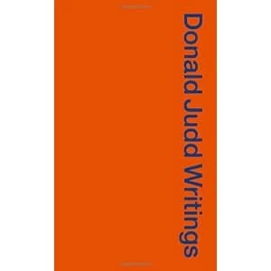 Donald Judd: Writings: 1958 1993 by Donald Judd (Paperback, 2016)
