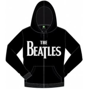 The Beatles Drop T Hooded Top_Black: Medium