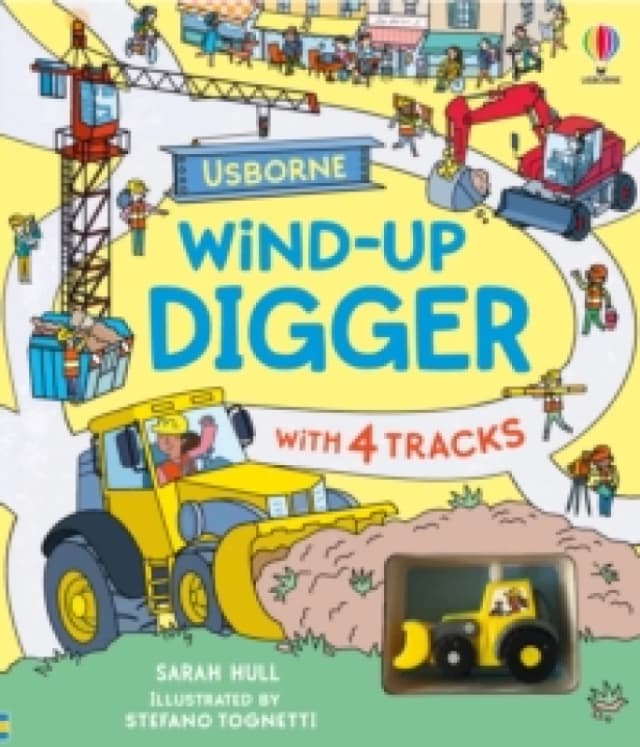 Wind-up Digger Board book
