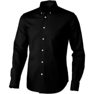 Elevate Vaillant Long Sleeve Shirt (L) (Solid Black)