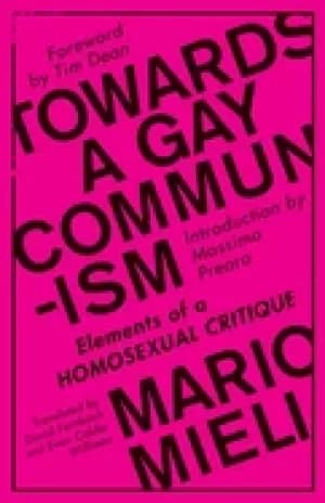 towards a gay communism elements of a homosexual critique