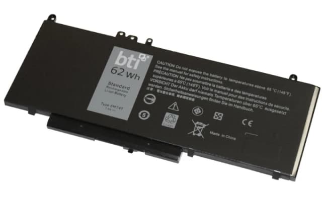 BTI 451-BBTX compatible 62Wh 4-cell battery for Dell Latitude E5470 E5