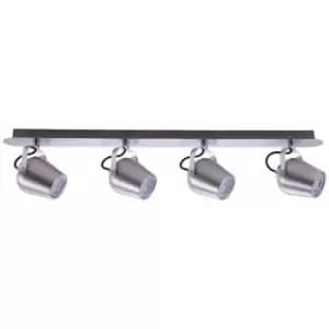 Italux Lighting - Italux Josie - Modern Spotlights Satin Nickel 4 Light led, GU10
