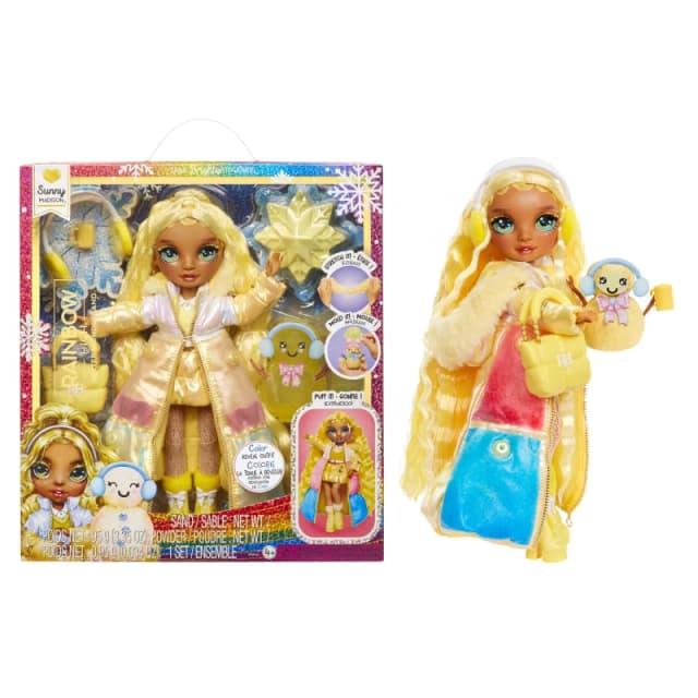 Rainbow High Rainbow High Winter Wonderland Fashion Dolls-Yellow