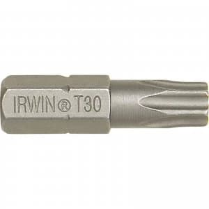 Irwin Torx Screwdriver Bit T40 25mm Pack of 10