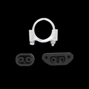 WALKER Mounting Kit, silencer 86136 MERCEDES-BENZ,E-Klasse Limousine (W211),C-Klasse Limousine (W203),C-Klasse T-modell (S203)