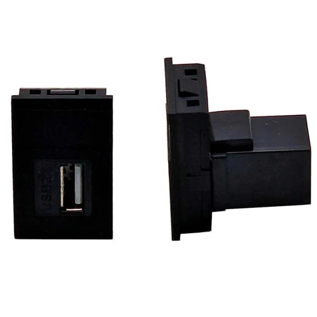 POWERDATA BLACK ICON USB A MEDIA MODULE