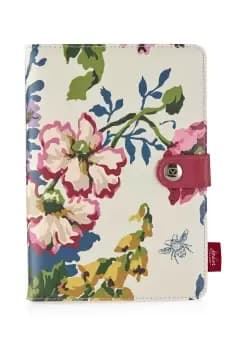VQ 7/8 Inch Tablet Case - Joules Cambridge Floral Cream - Natural