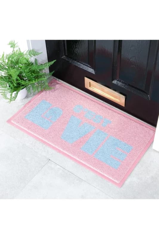 Native Natural C'est La Vie Doormat (70 X 40Cm)