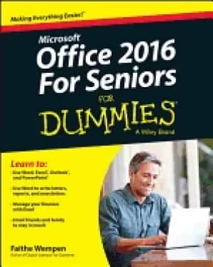 office 2016 for seniors for dummies