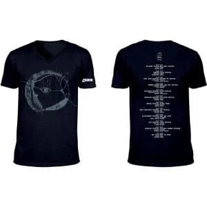 The Cure - Eyemoon Logo Unisex Large T-Shirt - Black