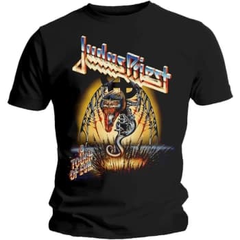 Judas Priest - Touch of Evil Unisex Large T-Shirt - Black