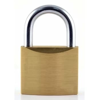 Slimline Brass Key Padlock - 30MM - Matlock