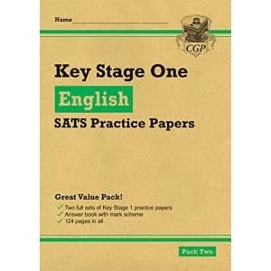 New KS1 English SATS Practice Papers: Pack 2 (for the 2021 tests) Paperback / softback 2018