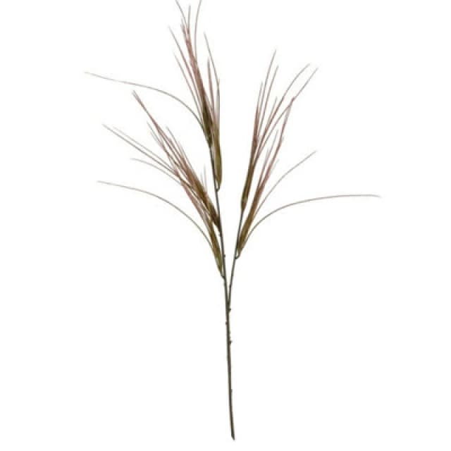 Hill Interiors Brome Grass Spray Artificial Flower - Plastic - L22 X W15 X H104cm - Green